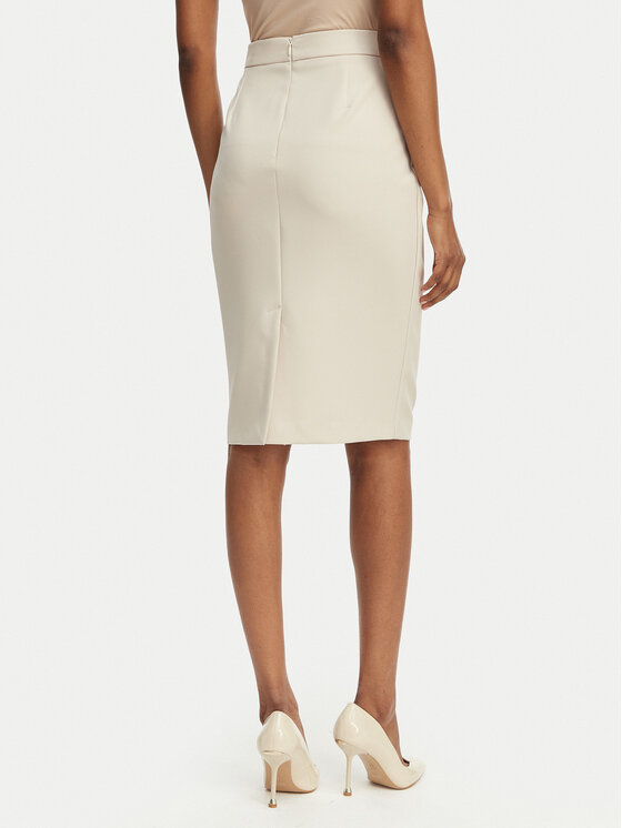 Maryley Maryley Gonna 26EB710/43LA Beige Regular Fit