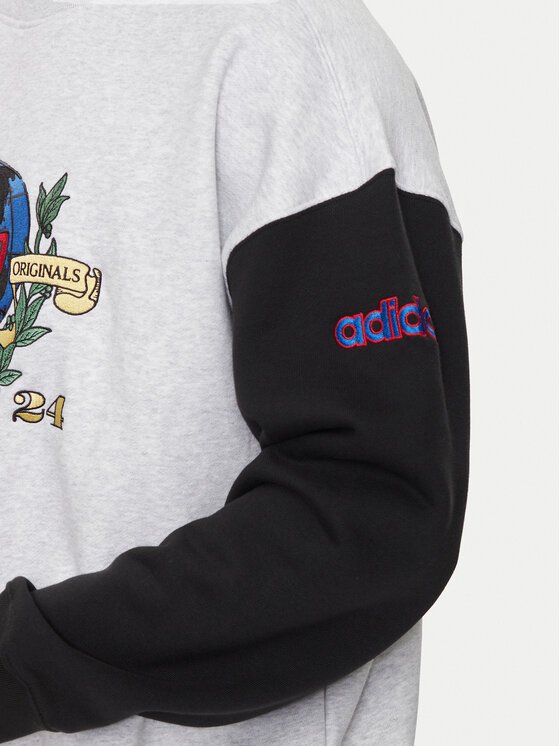 adidas adidas Суитшърт OLPC IZ2553 Сив Regular Fit