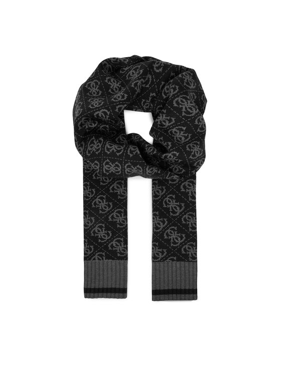 Guess Guess Šalles un cepures komplekts GFBOXM P6102 Melns