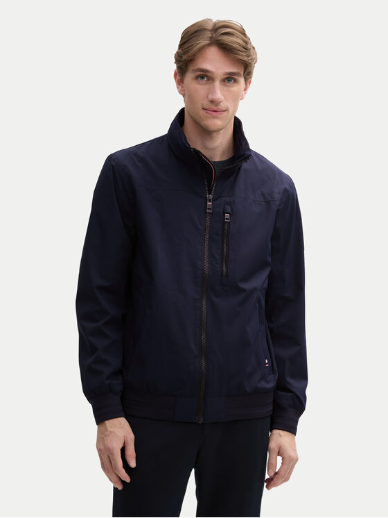 Tom Tailor Tom Tailor Bunda bomber 1044097 Tmavomodrá Regular Fit