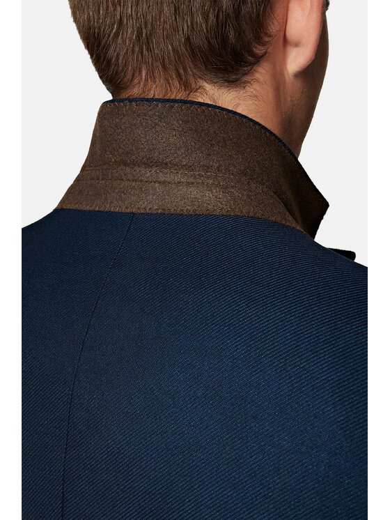 Lancerto Lancerto Marynarka Rochelle MA131223000007 Granatowy Slim Fit