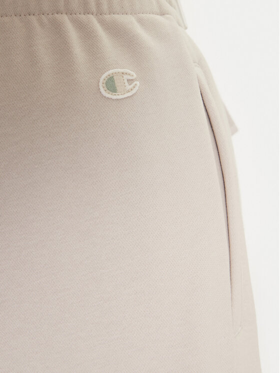 Champion Champion Sportinės kelnės 220424 Écru Regular Fit