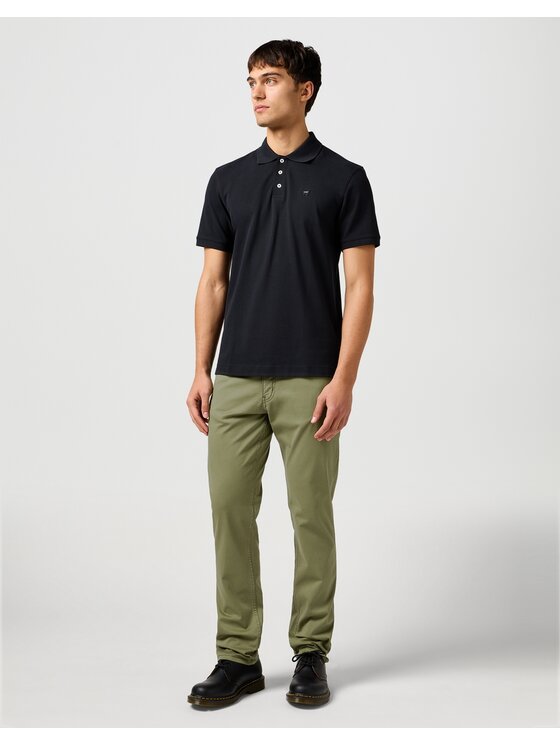 Wrangler Wrangler Jeansy GREENSBORO Zielony Slim Leg