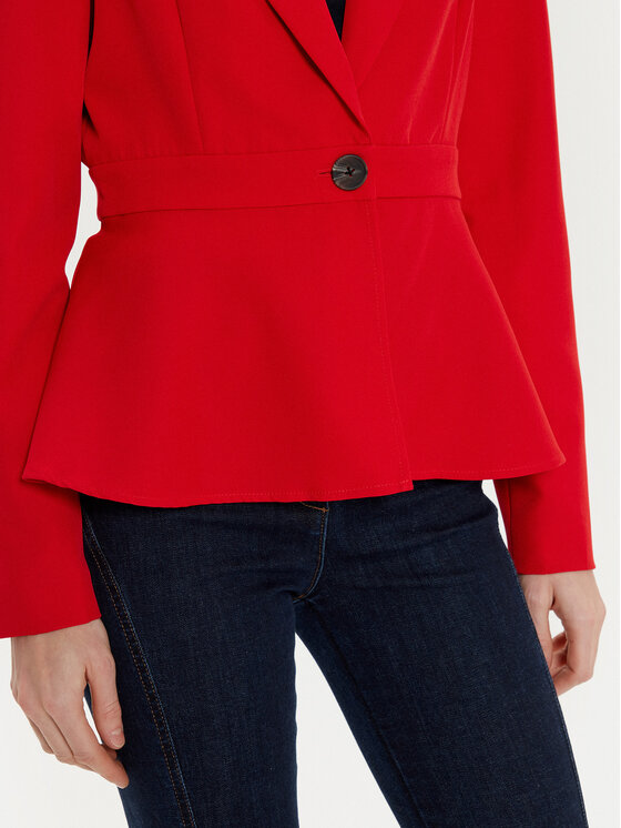 Vero Moda Vero Moda Sakko Tahina 10318703 Rot Slim Fit