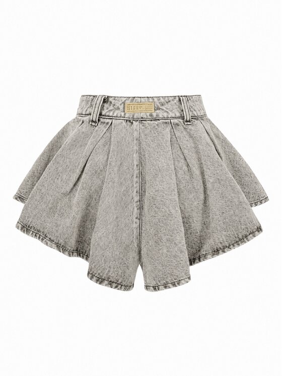 MissDenim MissDenim Szorty jeansowe Skorts Szary jasny Regular Fit
