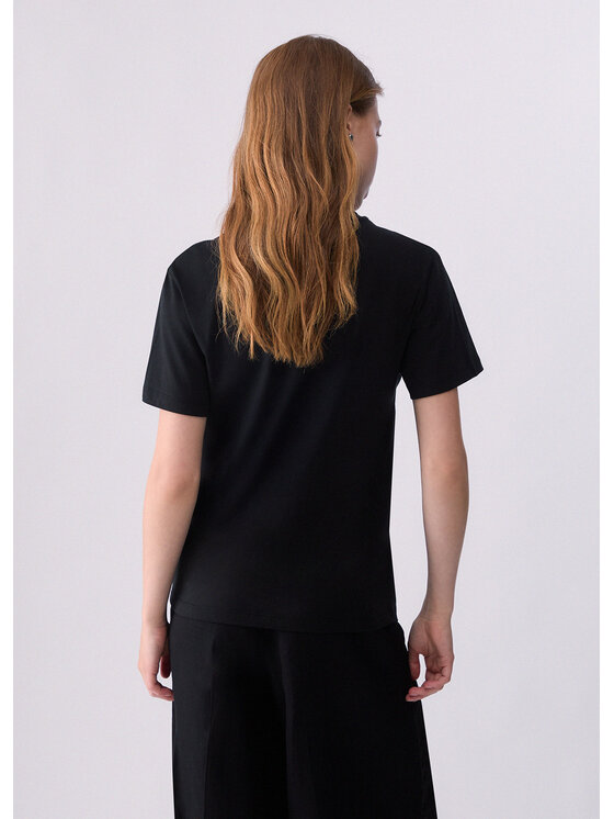 Liu Jo Liu Jo T-shirt WF6441JS904L9455 Nero Regular Fit