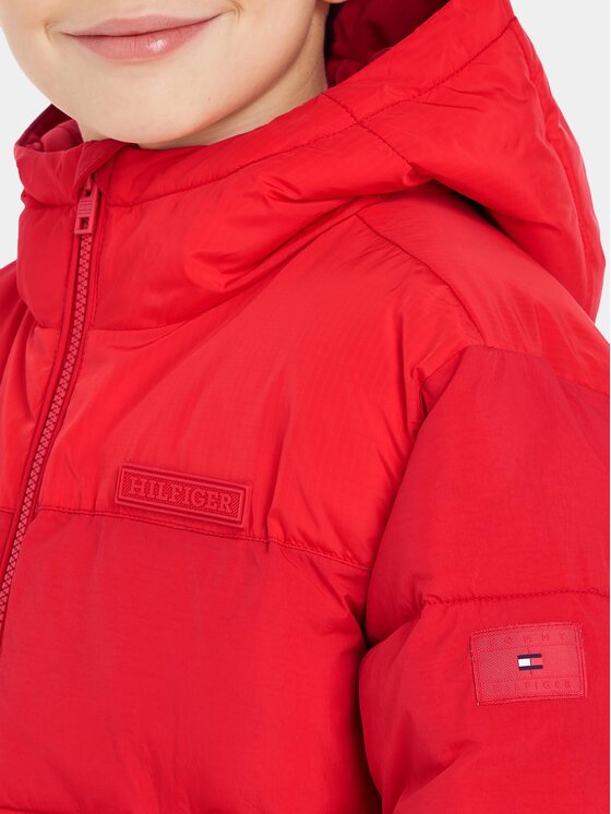 Tommy Hilfiger Tommy Hilfiger Зимно яке New York KG0KG07551 Червен Relaxed Fit