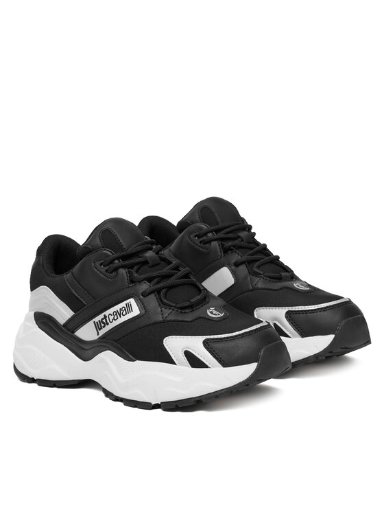 Just Cavalli Just Cavalli Sneakersy 79RA3SL2 ZSD67 LS1 Černá