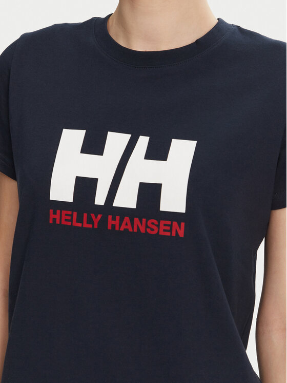 Helly Hansen Helly Hansen T-Shirt Logo 54593 Granatowy Regular Fit
