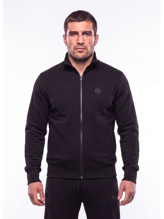 PITBULL PITBULL Bluza CHARGER SMALL LOGO Czarny Regular Fit