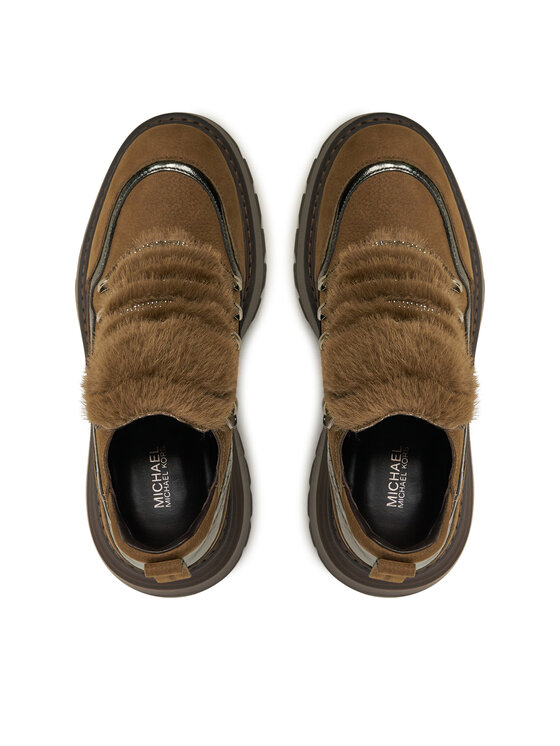 MICHAEL Michael Kors MICHAEL Michael Kors Cipele Shiloh Bootie 40F4SSFE8L Smeđa