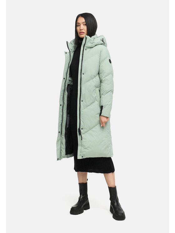 Marikoo Marikoo Kurtka zimowa Teonaa Zielony Regular Fit
