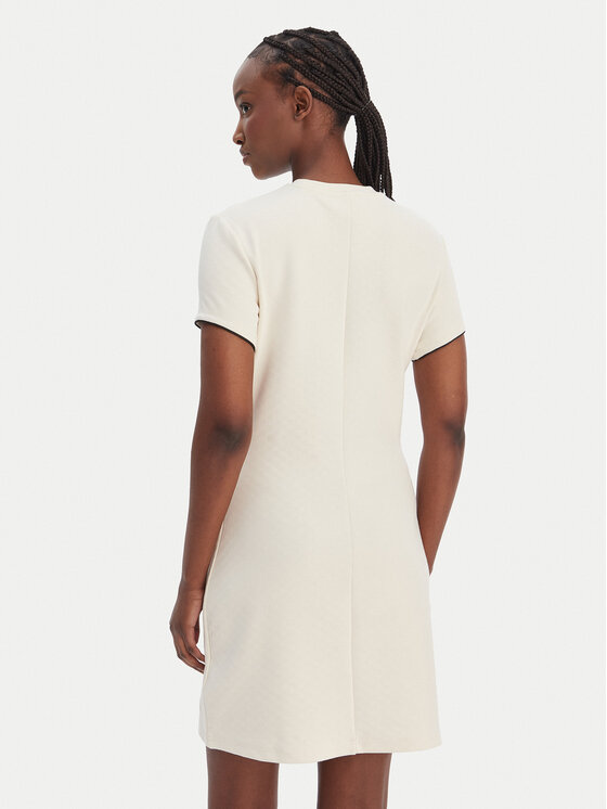 Guess Guess Kleid für den Alltag V6GK07 K3002 Écru Regular Fit