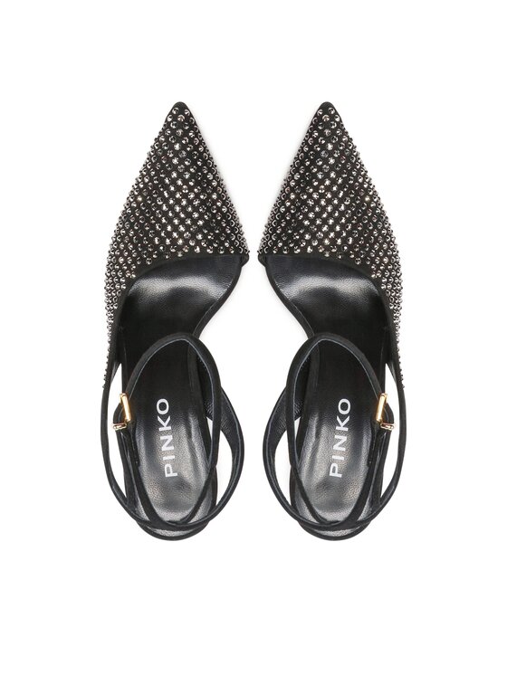 PINKO PINKO Σανδάλια Lisette Slingback PE 23 BLKS1 100566 A0N6 Μαύρο