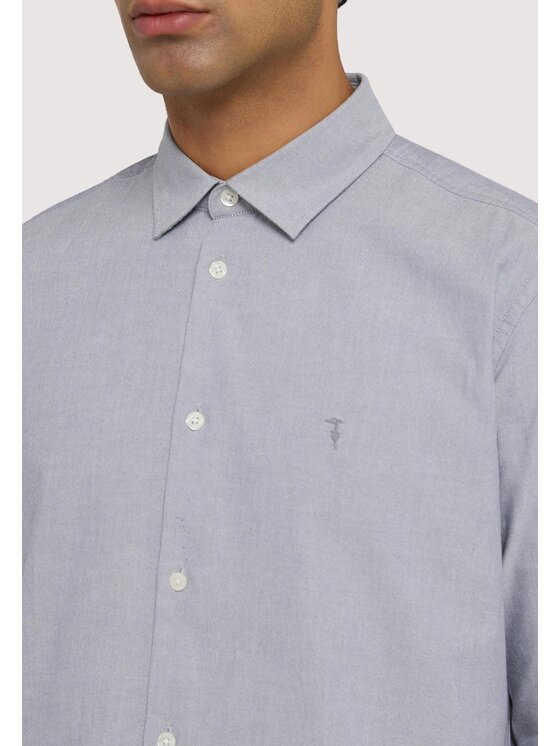 Trussardi Trussardi Camicia 5017N000019N013 Grigio Regular Fit