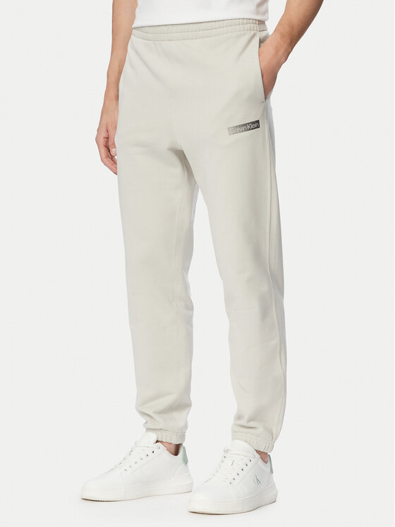 Calvin Klein Pantaloni trening LV04LG212G Bej Regular Fit