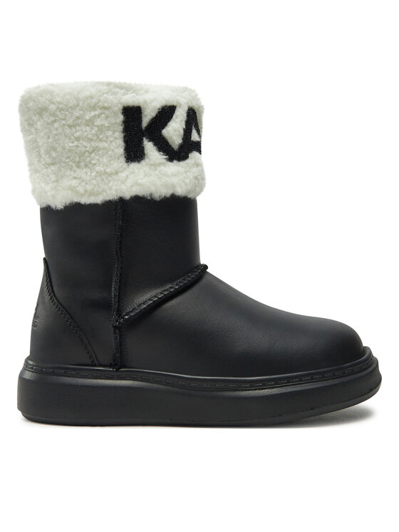 Botine Karl Lagerfeld Kids Z30312 M Negru