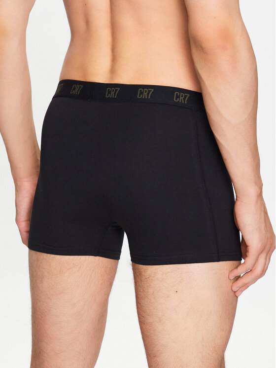 Set di 10 boxer 8120-49-2571 Nero