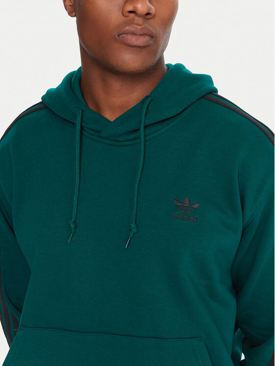 adidas adidas Pulóver adicolor Classics 3-Stripes JY1378 Zöld Regular Fit