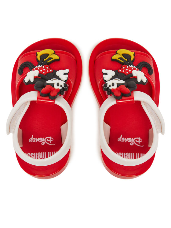 Melissa Melissa Sandały Play Mickey & Minnie 35982 Czerwony