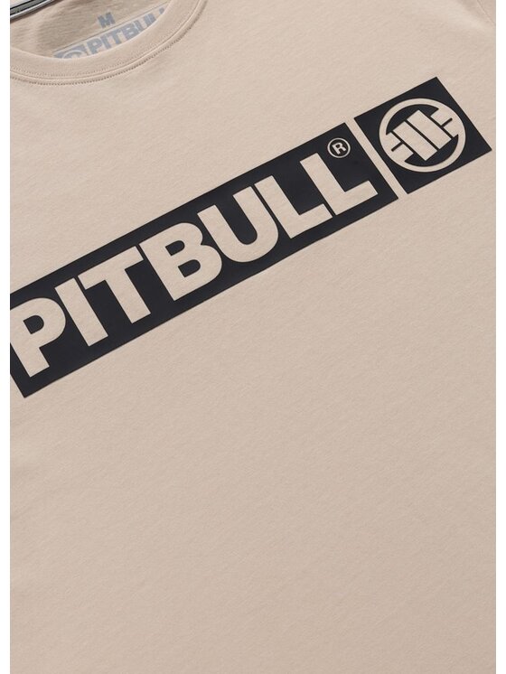 PITBULL PITBULL T-Shirt HILLTOP Beżowy Regular Fit