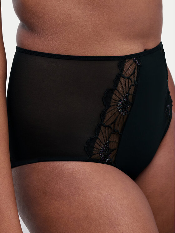 Chantelle Chantelle Klassischer Damenslip mit hoher Taille Lush C22OC5 Schwarz
