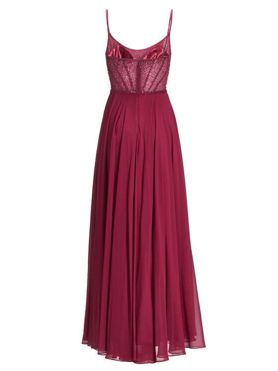 Hey Kyla Hey Kyla Вечірня сукня 5AK023HK Бордовий Regular Fit