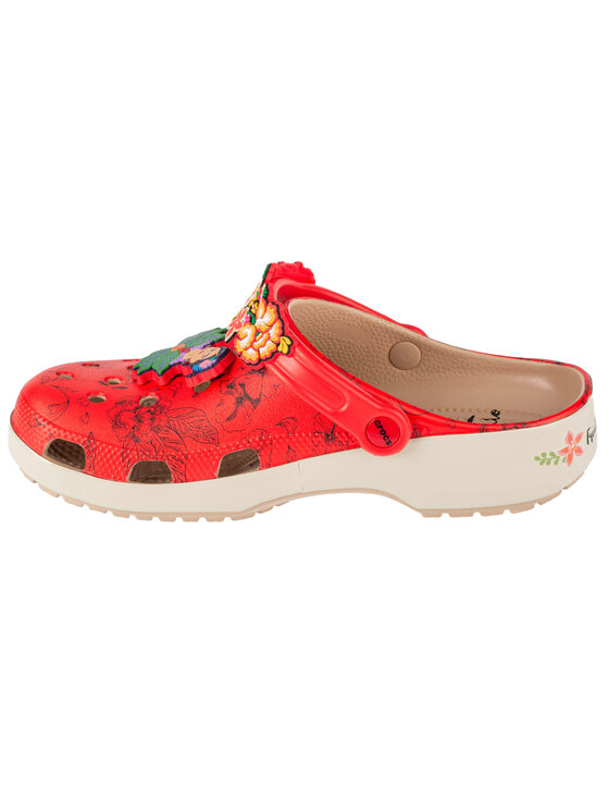 Crocs Crocs Ciabatte Classic Frida Kahlo Classic Clog Rosso