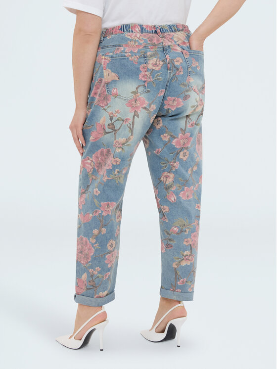 Fiorella Rubino Fiorella Rubino Jeansy P468T405309N0V4 Turkusowy Regular Fit