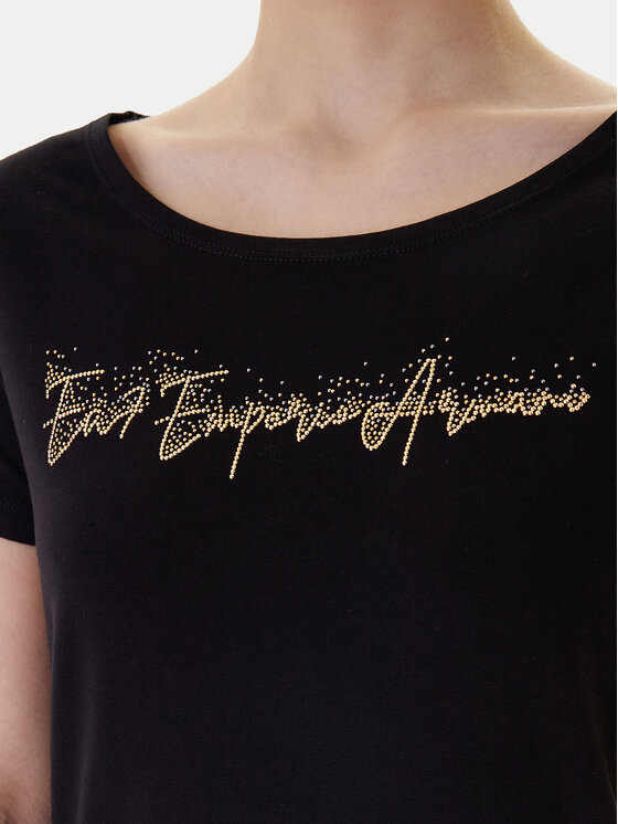 EA7 Emporio Armani EA7 Emporio Armani T-krekls 7W000978 AF10373 UC001 Melns Slim Fit