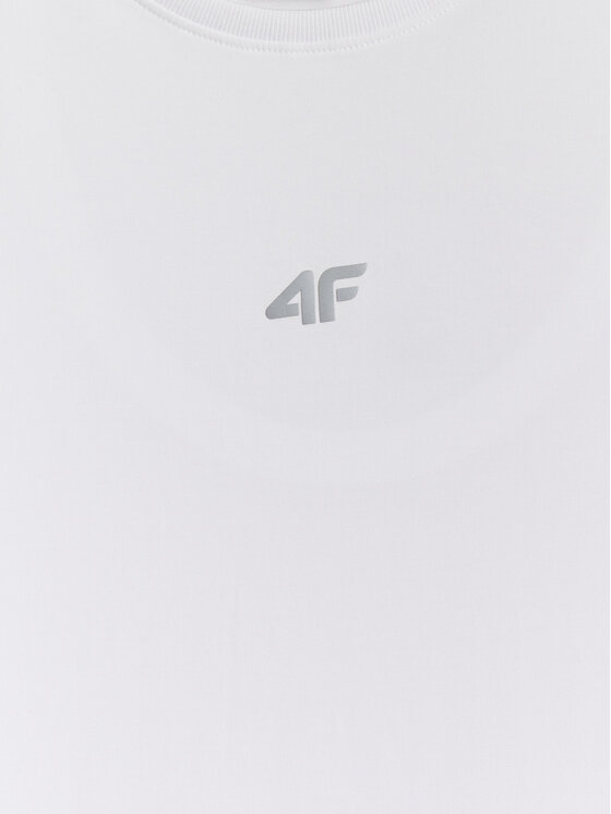 4F 4F T-Shirt NOS Biały Regular Fit
