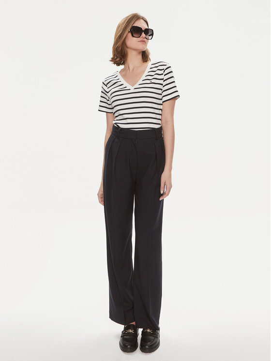 Tommy Hilfiger Tommy Hilfiger Тишърт New Cody WW0WW40584 Екрю Slim Fit