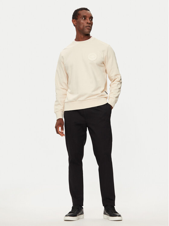 BOSS Boss Світшот C-Soleri 40 50518625 Écru Relaxed Fit