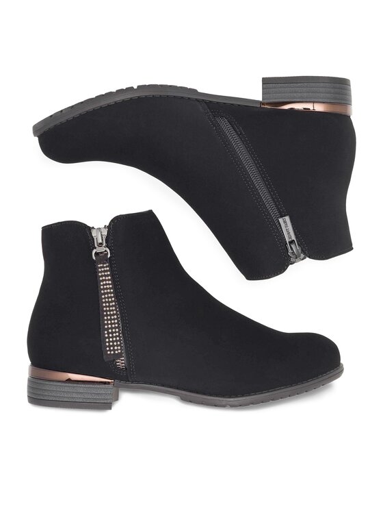 Jenny Fairy Jenny Fairy Stiefeletten W16AW462-6 Schwarz
