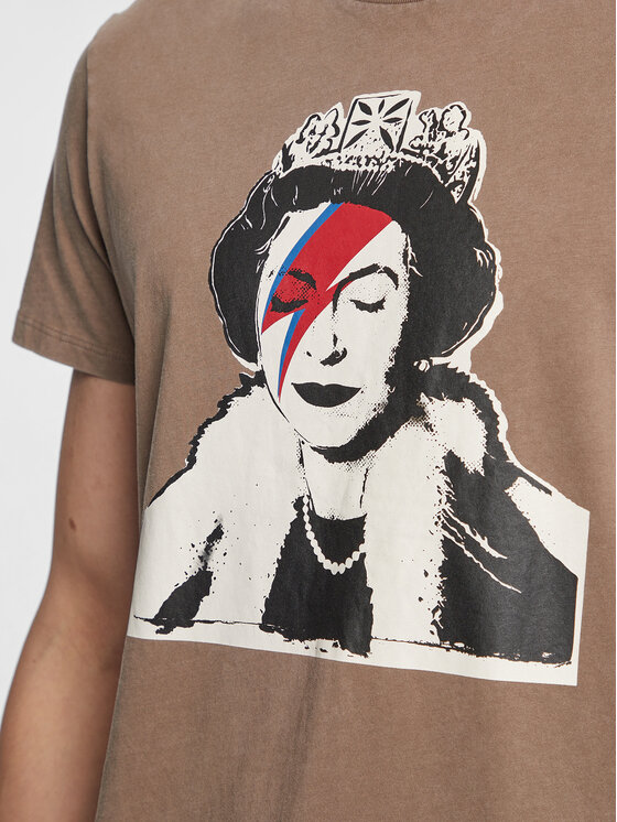 Guess Guess T-shirt Queen M3RI1U KBDL0 Marrone Regular Fit