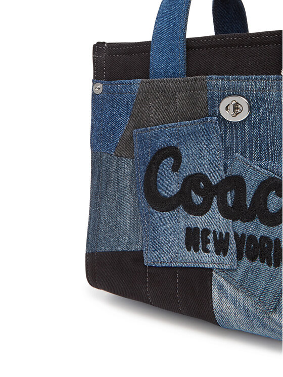 Coach Coach Ročna torba Cargo Patchwork 26 CAM63 LHDEI Modra