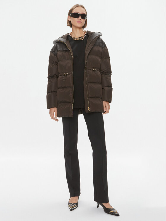 PINKO PINKO Зимно яке Client 101604 A11P Кафяв Regular Fit