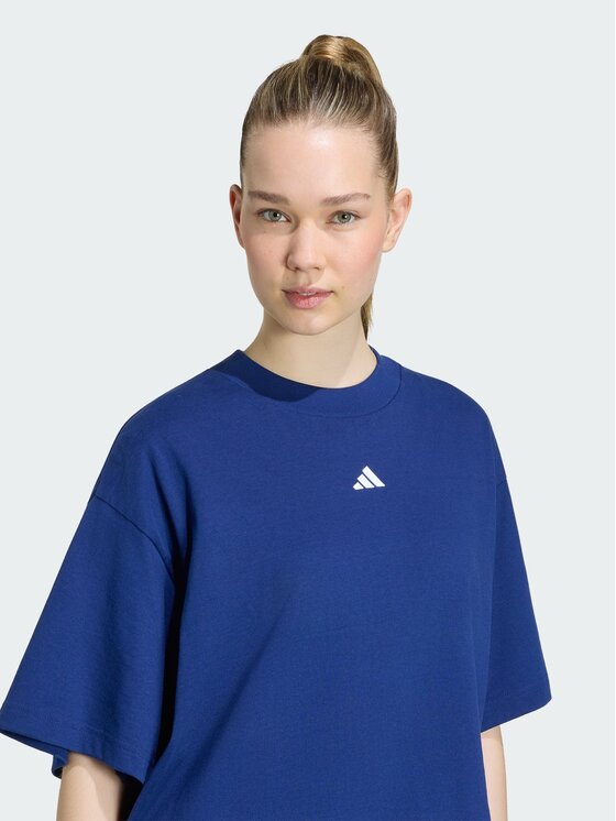 adidas adidas T-Shirt 162937 Niebieski Loose Fit