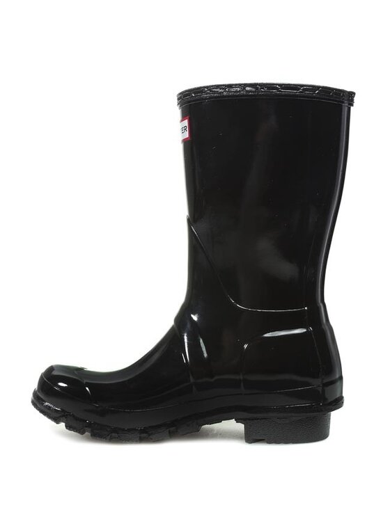 Hunter Hunter Gumicsizma Original Gloss Short WFS1000RGL Fekete