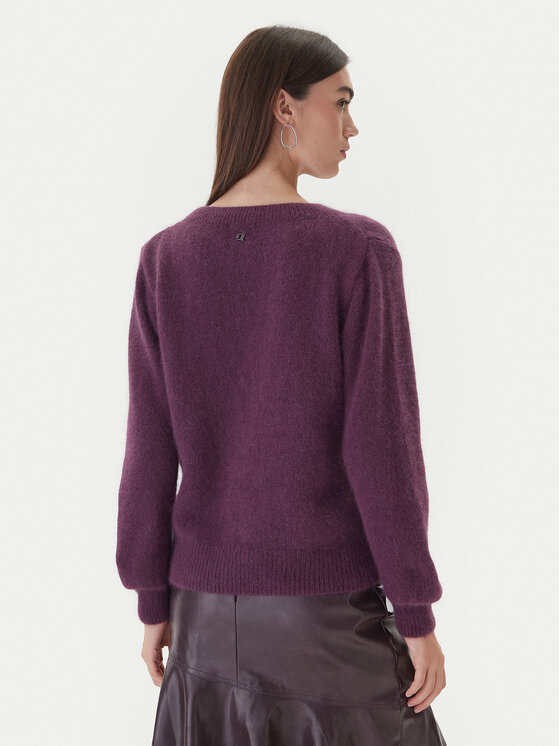 Dixie Dixie Pulover M277Y066A 1490 Vijolična Regular Fit