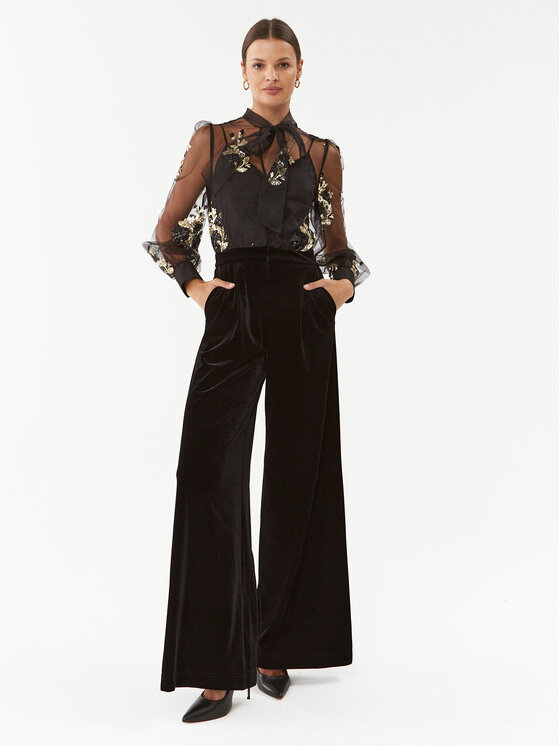 Silvian Heach Silvian Heach Kombinezonas Suit GPA23303TU Juoda Regular Fit