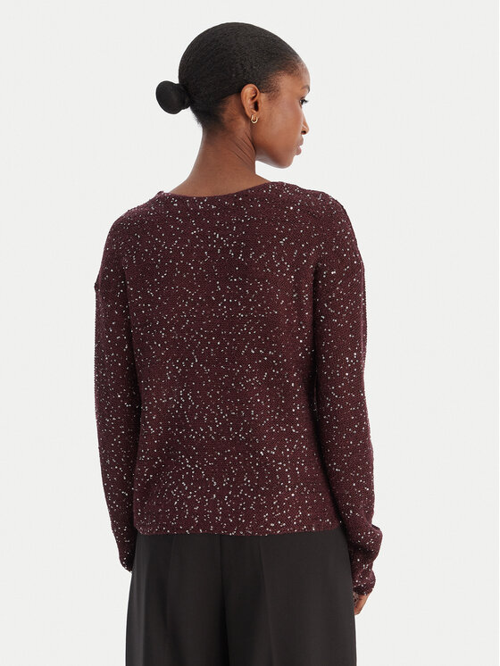 Vero Moda Vero Moda Halenka Leilani 10318223 Fialová Loose Fit