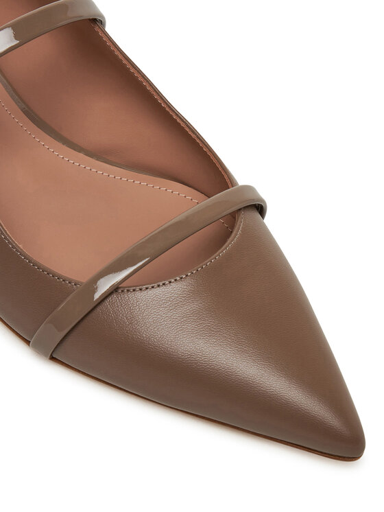 MALONE SOULIERS MALONE SOULIERS Klapki Maureen Flat 328 Brązowy