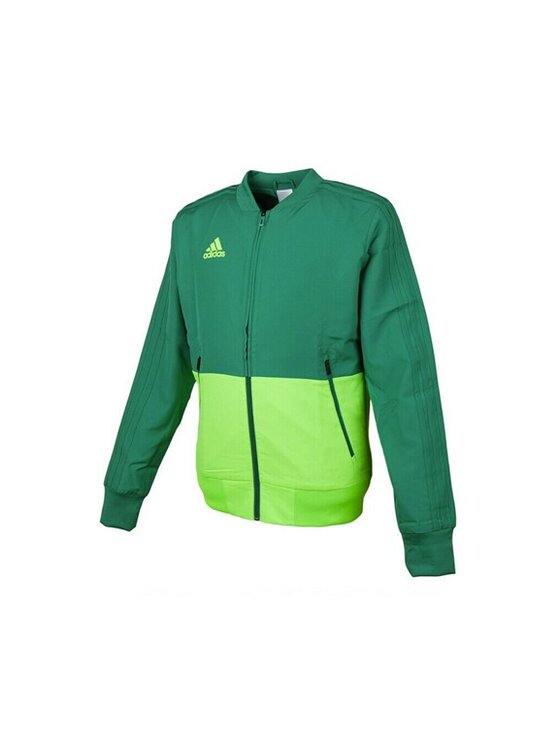 Adidas giacca verde best sale