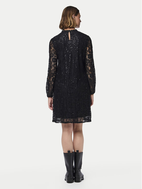 Pieces Pieces Koktel haljina Olline 17151584 Crna Regular Fit