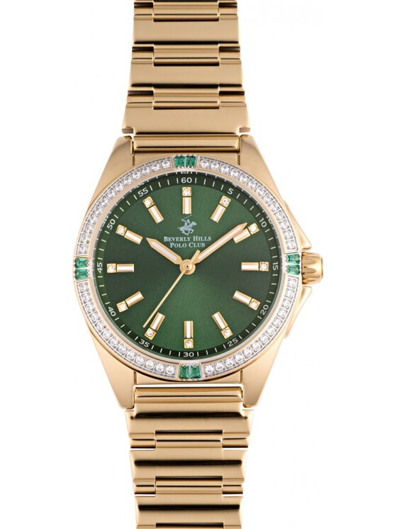 Beverly Hills Polo Club Beverly Hills Polo Club Zegarek BP3587C.170 Zielony