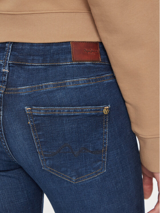 Pepe Jeans Pepe Jeans Traperice PL204583 Tamnoplava Skinny Fit