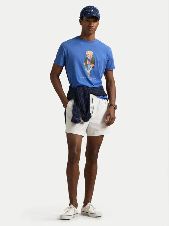 Polo Ralph Lauren Polo Ralph Lauren T-shirt 710958193001 Plava Regular Fit