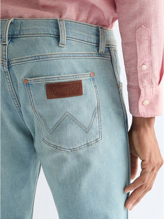Wrangler Wrangler Jeansy GREENSBORO Niebieski Straight Leg