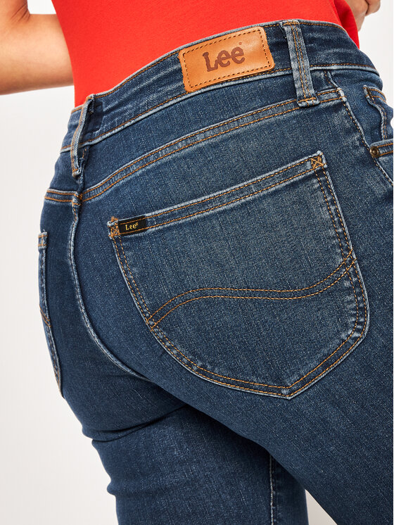 Lee Lee Jeansy Scarlett L526DUIY 112111583 Granatowy Skinny Fit